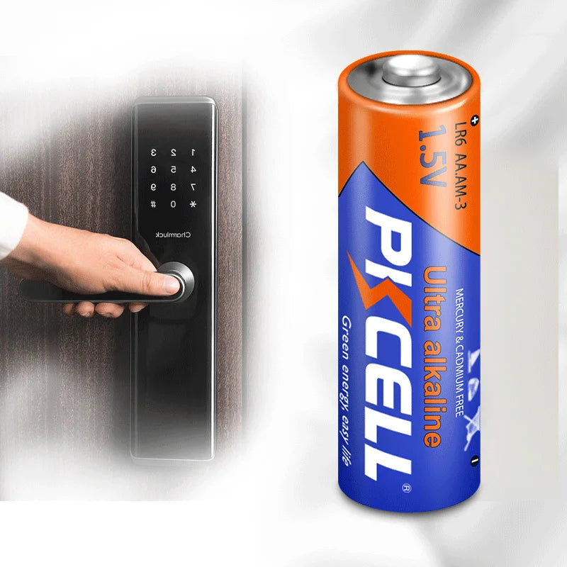 48pcs Pkcell LR6 AA batteries 2A battery UM3 MN1500 E91 1.5v Aa Alkaline Battery Dry Primary Superior R6P 2A Batteria