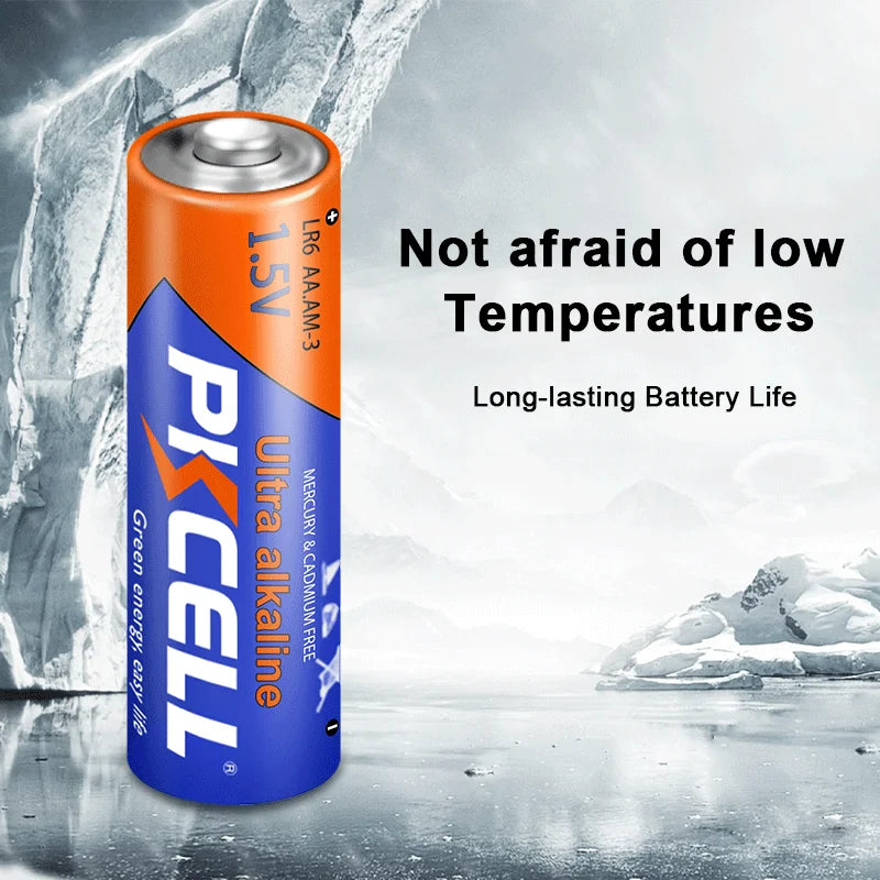 48pcs Pkcell LR6 AA batteries 2A battery UM3 MN1500 E91 1.5v Aa Alkaline Battery Dry Primary Superior R6P 2A Batteria