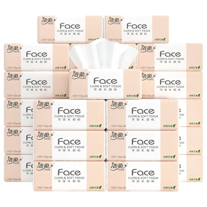 Clean soft tissue 24 packs 130 tissue