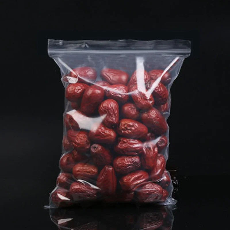 New 100PCS Various size Transparent Self Sealing