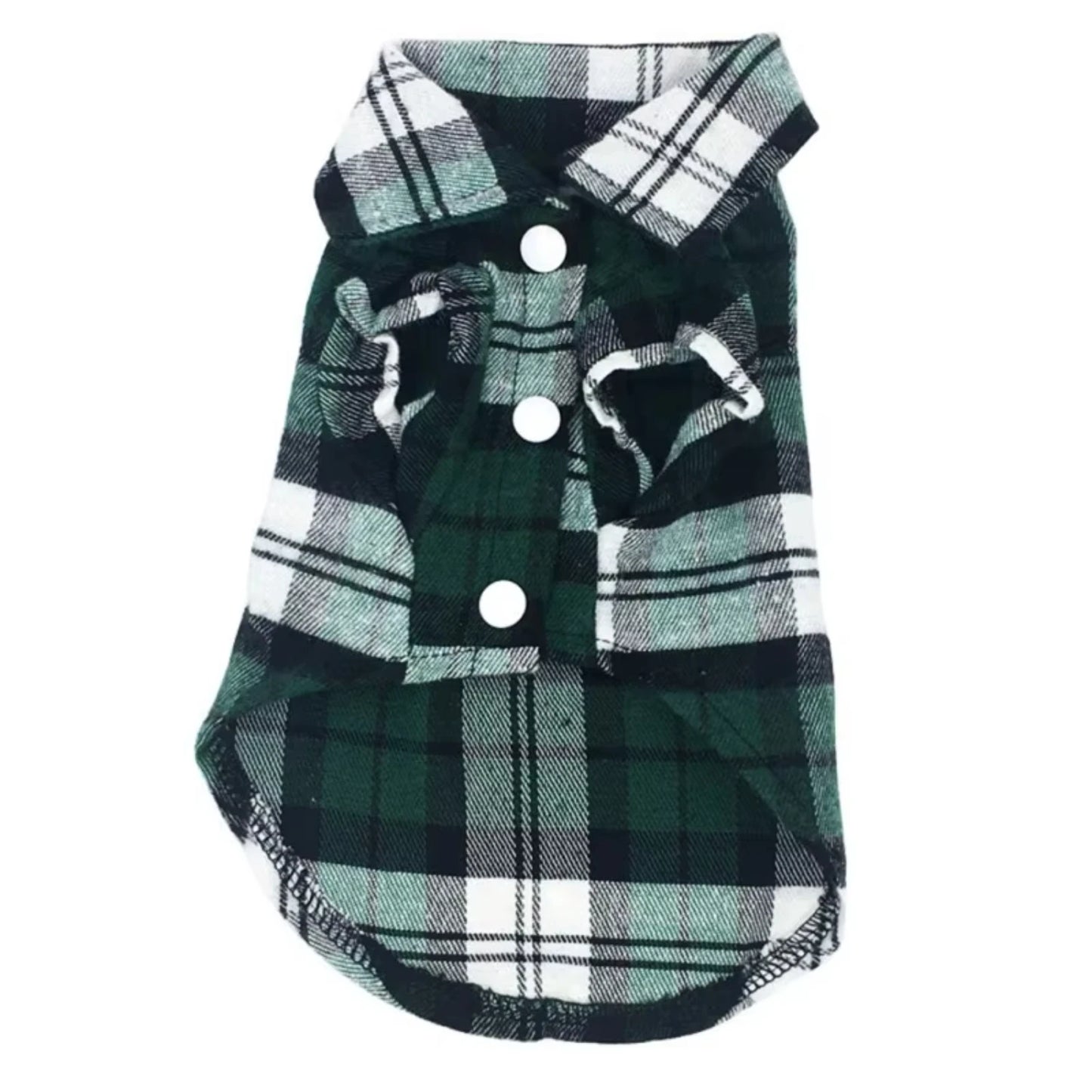 Dog Shirt Small Medium Dogs Boy Plaid Dog T-Shirt Summer Outfits