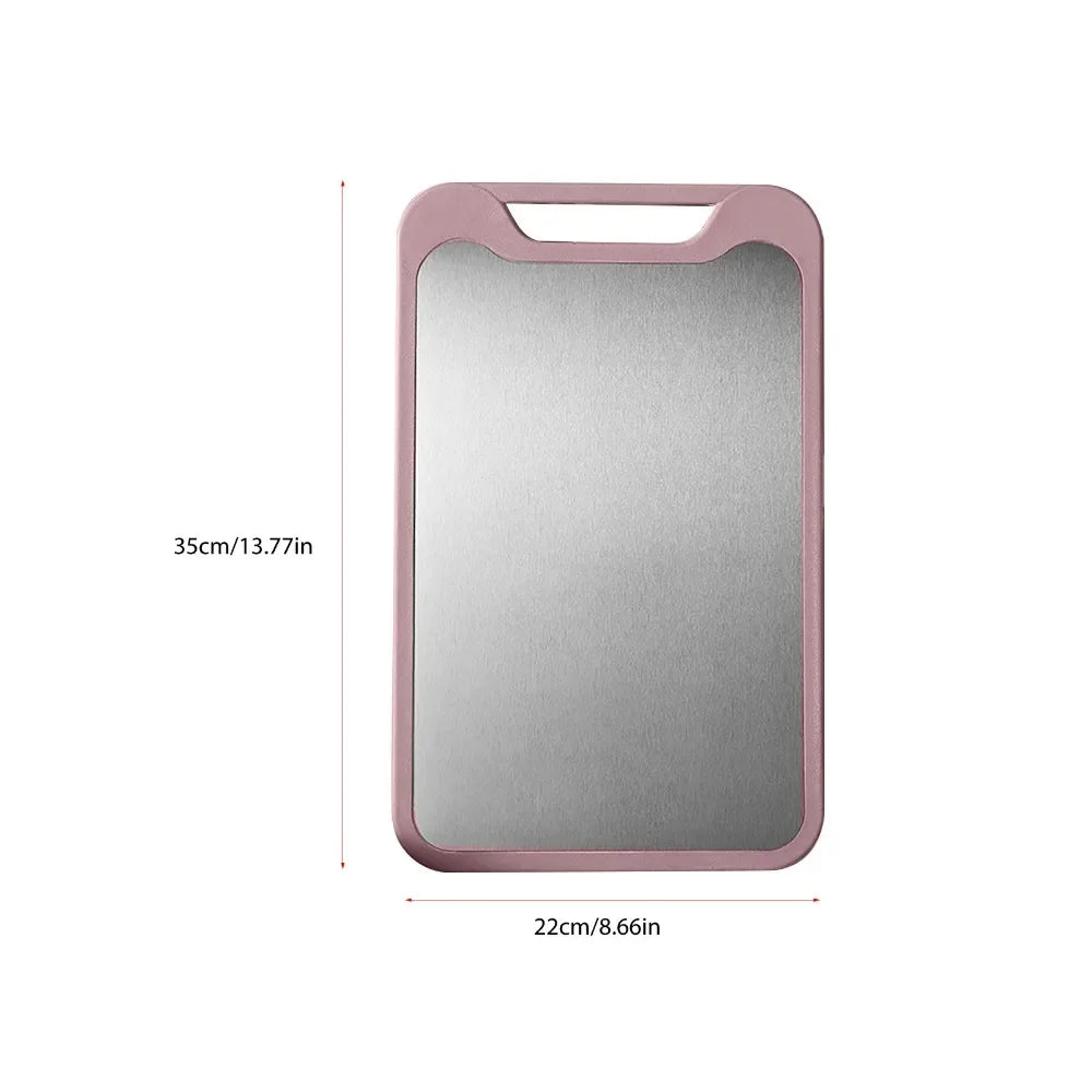 Double Sided Kitchen Cutting Board 304 Stainless Steel Small Size