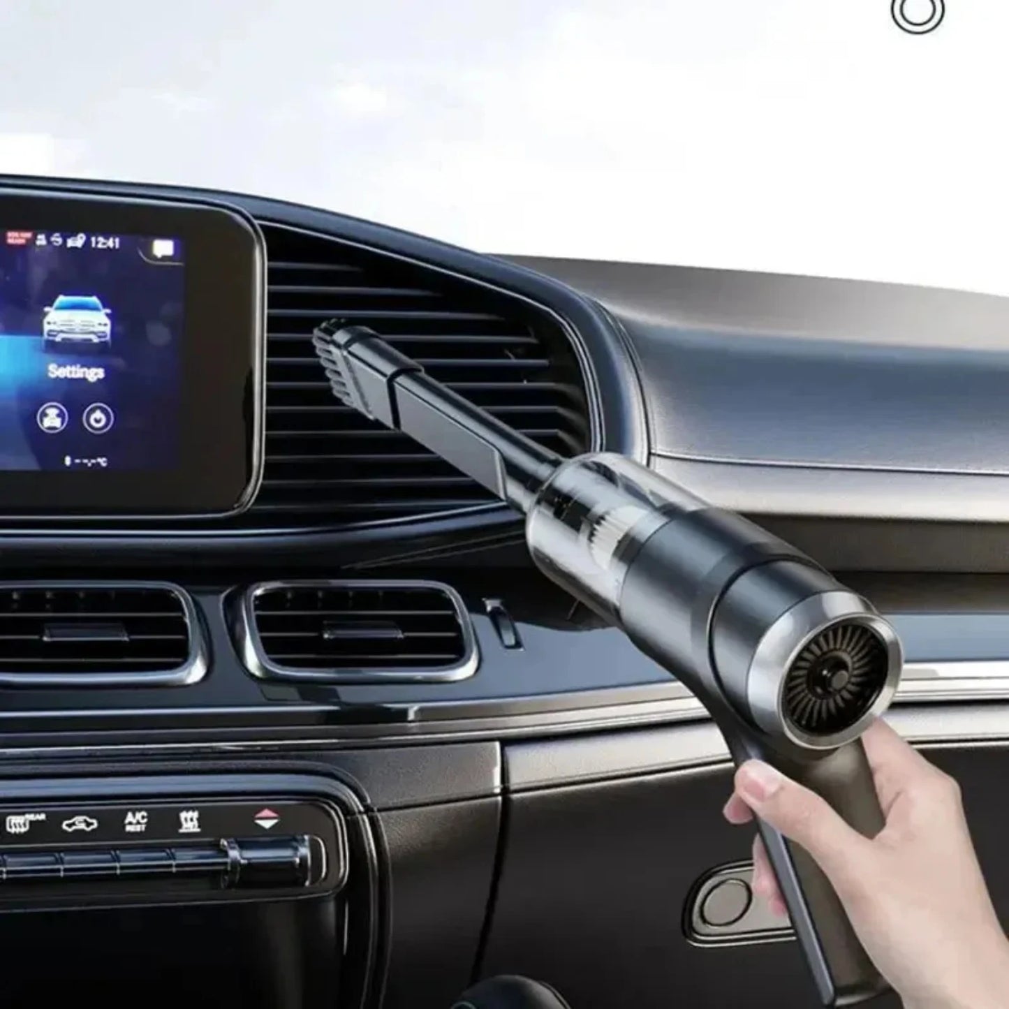 Portable Dual-Purpose Car Vacuum Cleaner -