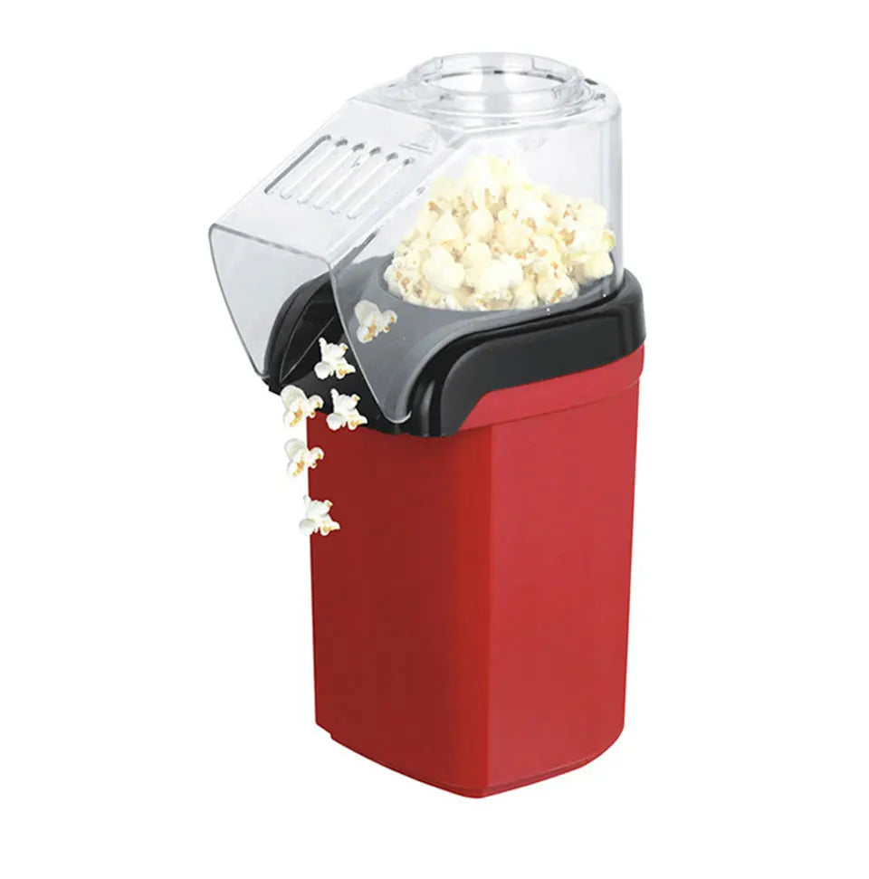Oil-free Air Corn Machine, Pipoqueir Eletrica Hot Air Machine Mini Popcorn Maker Machine-1200W Household Healthy Home Kitchen