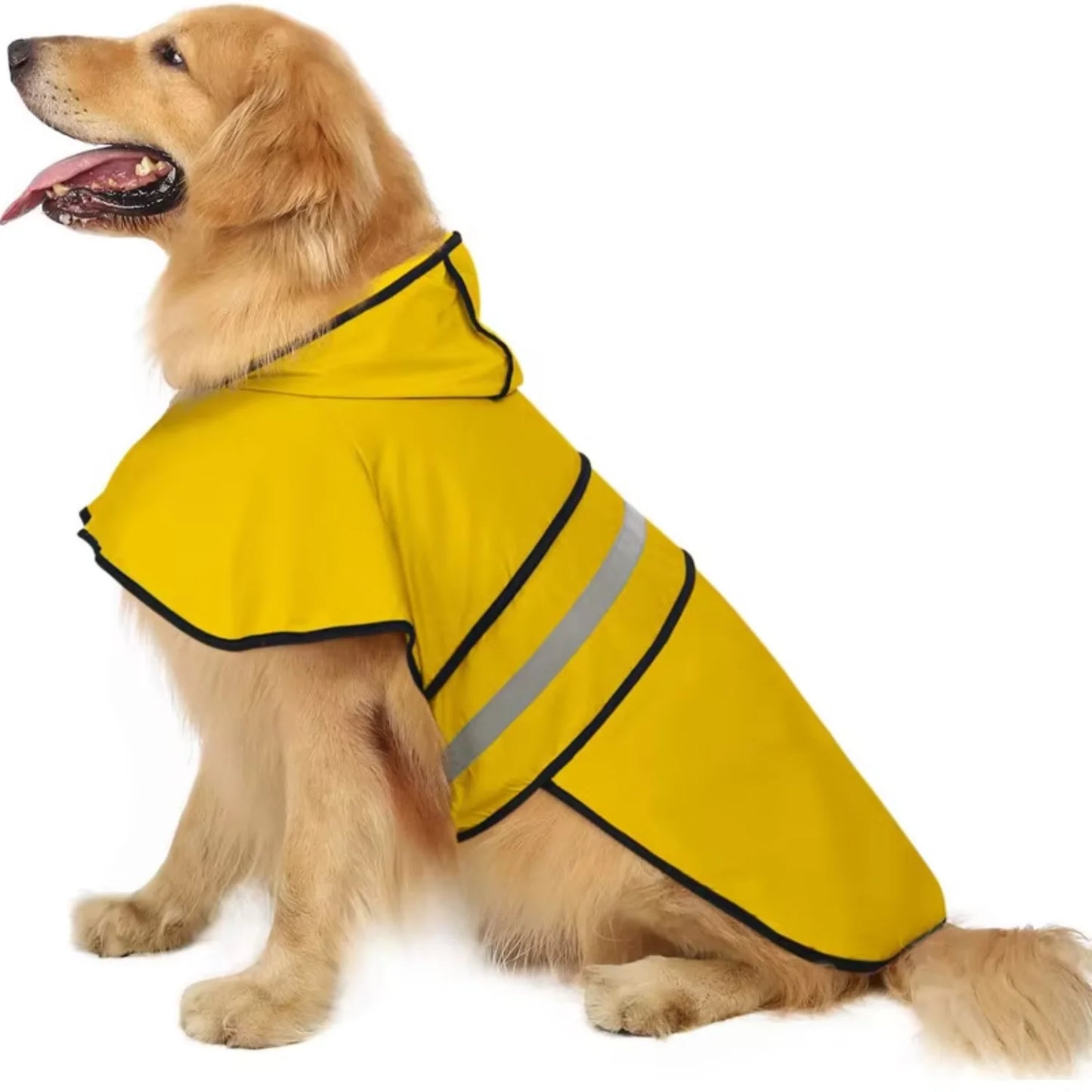 Dog Raincoat Hooded Clothes