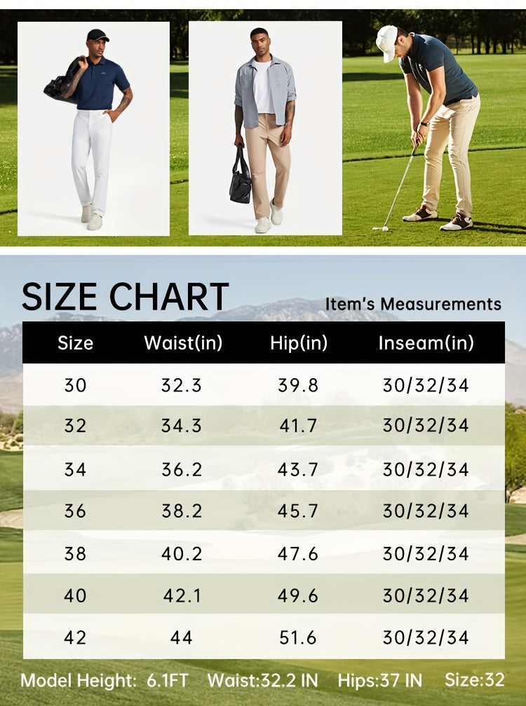 Men's Quick-drying Casual Pants With Pockets,