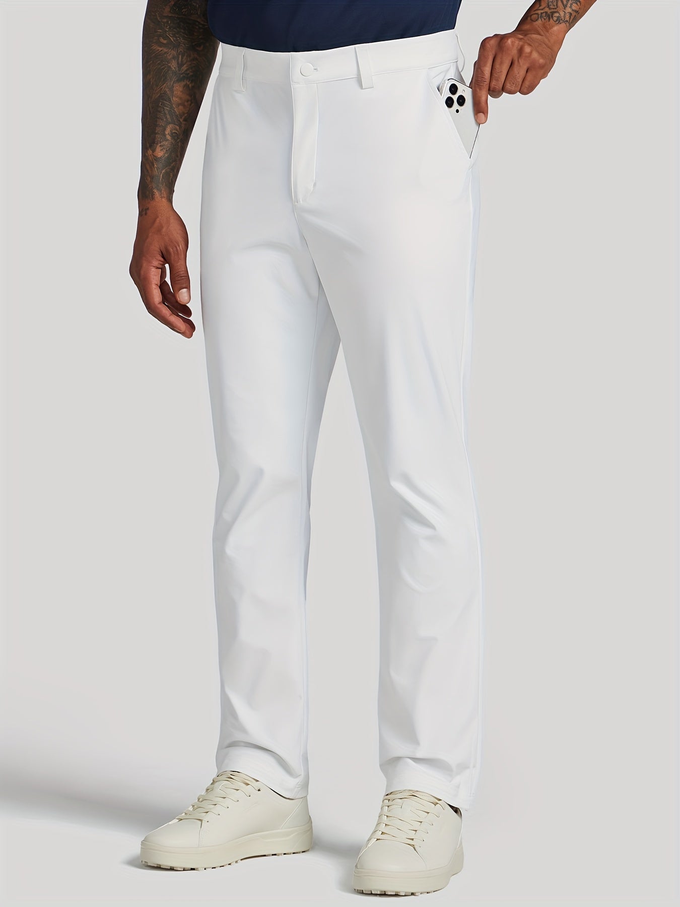 Men's Quick-drying Casual Pants With Pockets,