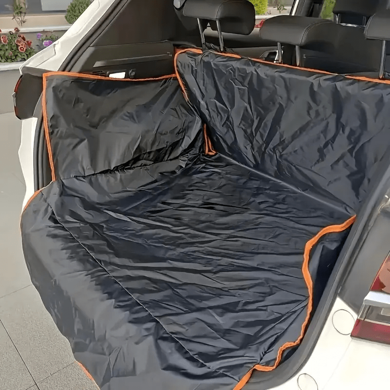 1pc Waterproof Dog Car Seat Cover,Trunk Protector with Non -Slip Backing