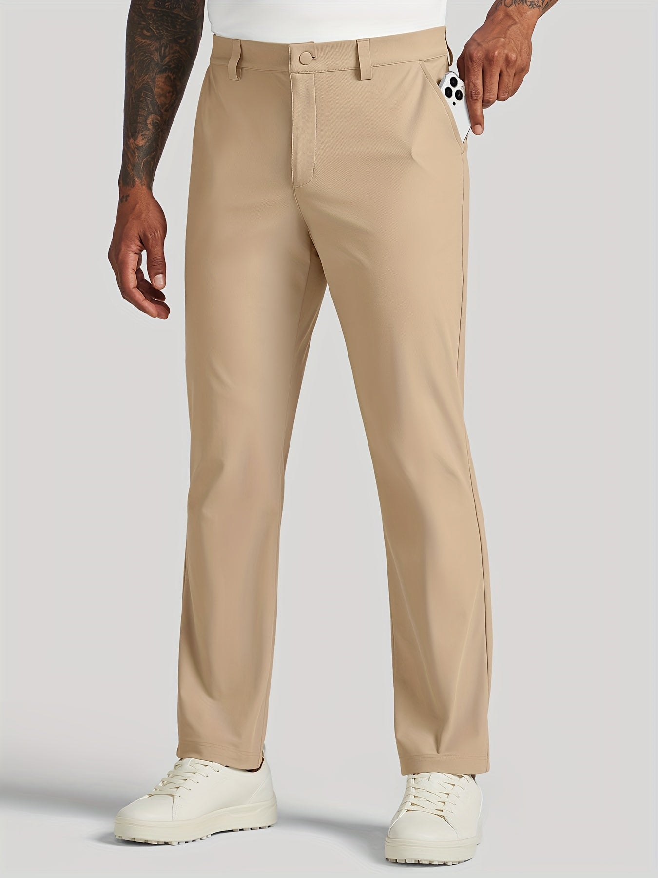 Men's Quick-drying Casual Pants With Pockets,