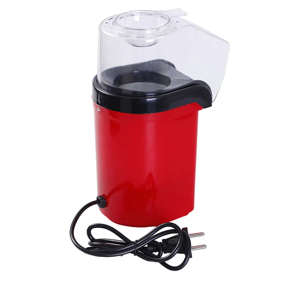 Oil-free Air Corn Machine, Pipoqueir Eletrica Hot Air Machine Mini Popcorn Maker Machine-1200W Household Healthy Home Kitchen