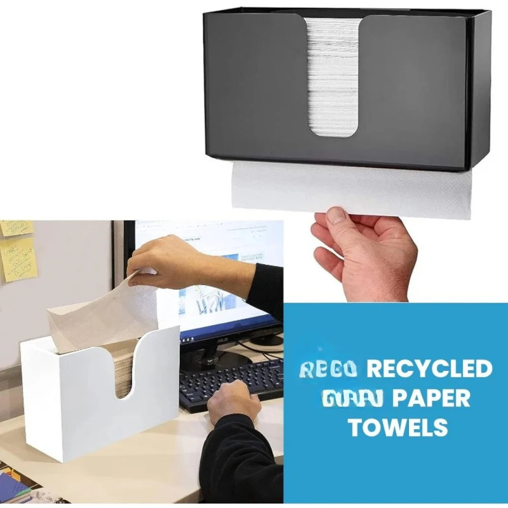 White MultiFold Paper Towels- Pack of 2-250ct. Total 500 Towels