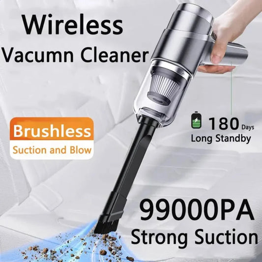 Portable Dual-Purpose Car Vacuum Cleaner -