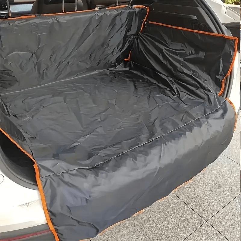 1pc Waterproof Dog Car Seat Cover,Trunk Protector with Non -Slip Backing