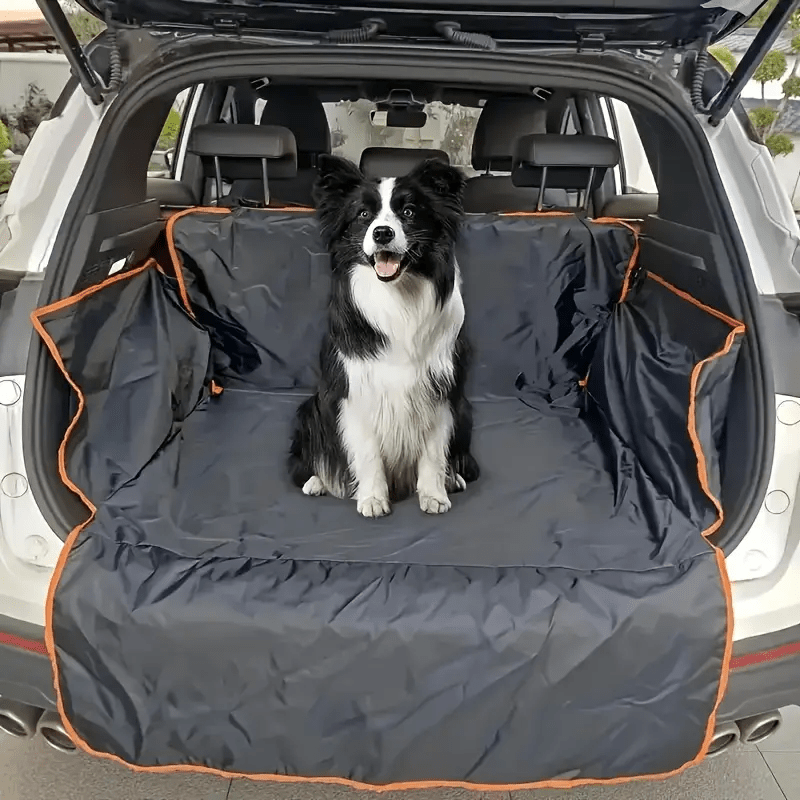 1pc Waterproof Dog Car Seat Cover,Trunk Protector with Non -Slip Backing